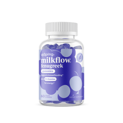 Milkflow Fenugreek Lactation Gummies Grape Flavor