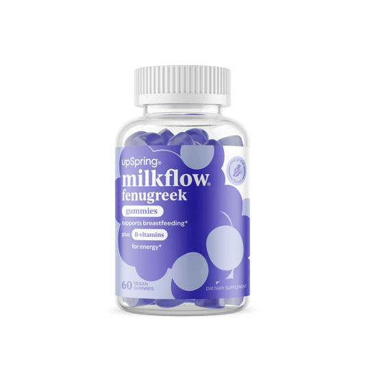 Milkflow Fenugreek Lactation Gummies Grape Flavor