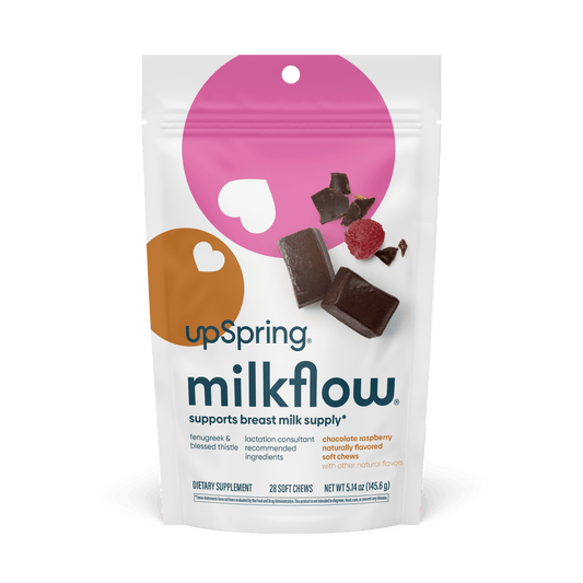 Milkflow® Breastfeeding Soft Chews, Chocolate Raspberry Flavor, 28 Ct