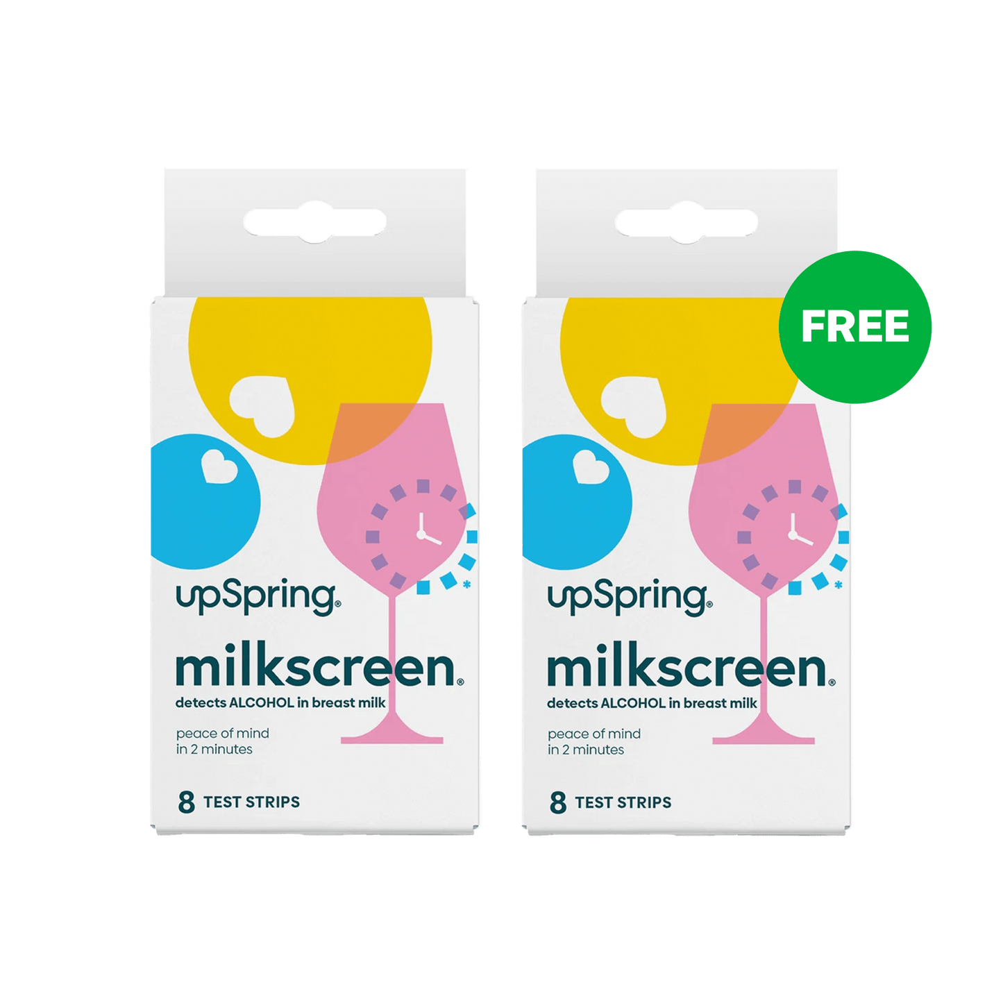 Milkscreen® Alcohol Test Strips for Breast Milk, 8 ct.