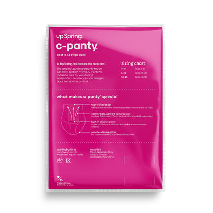 The back of the packaging of C Panty