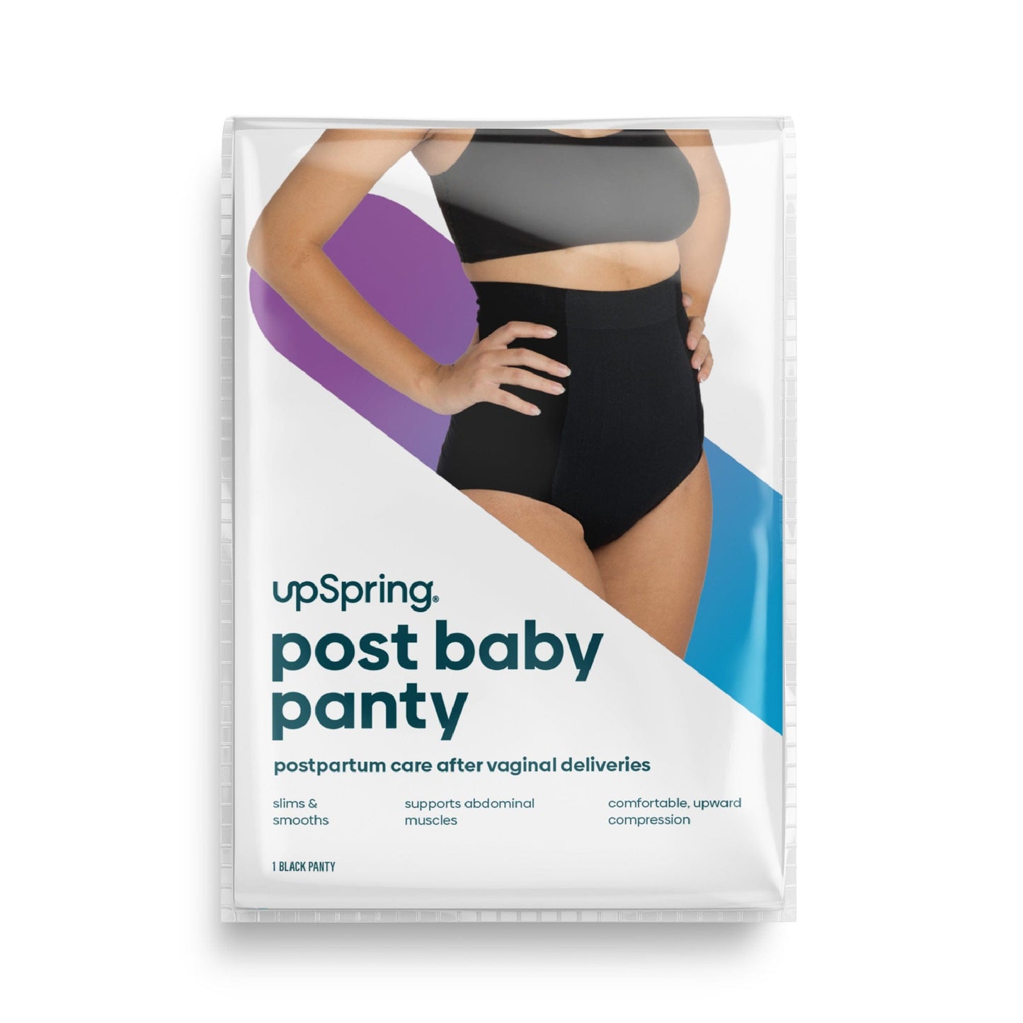 UpSpring post baby panty product in black color
