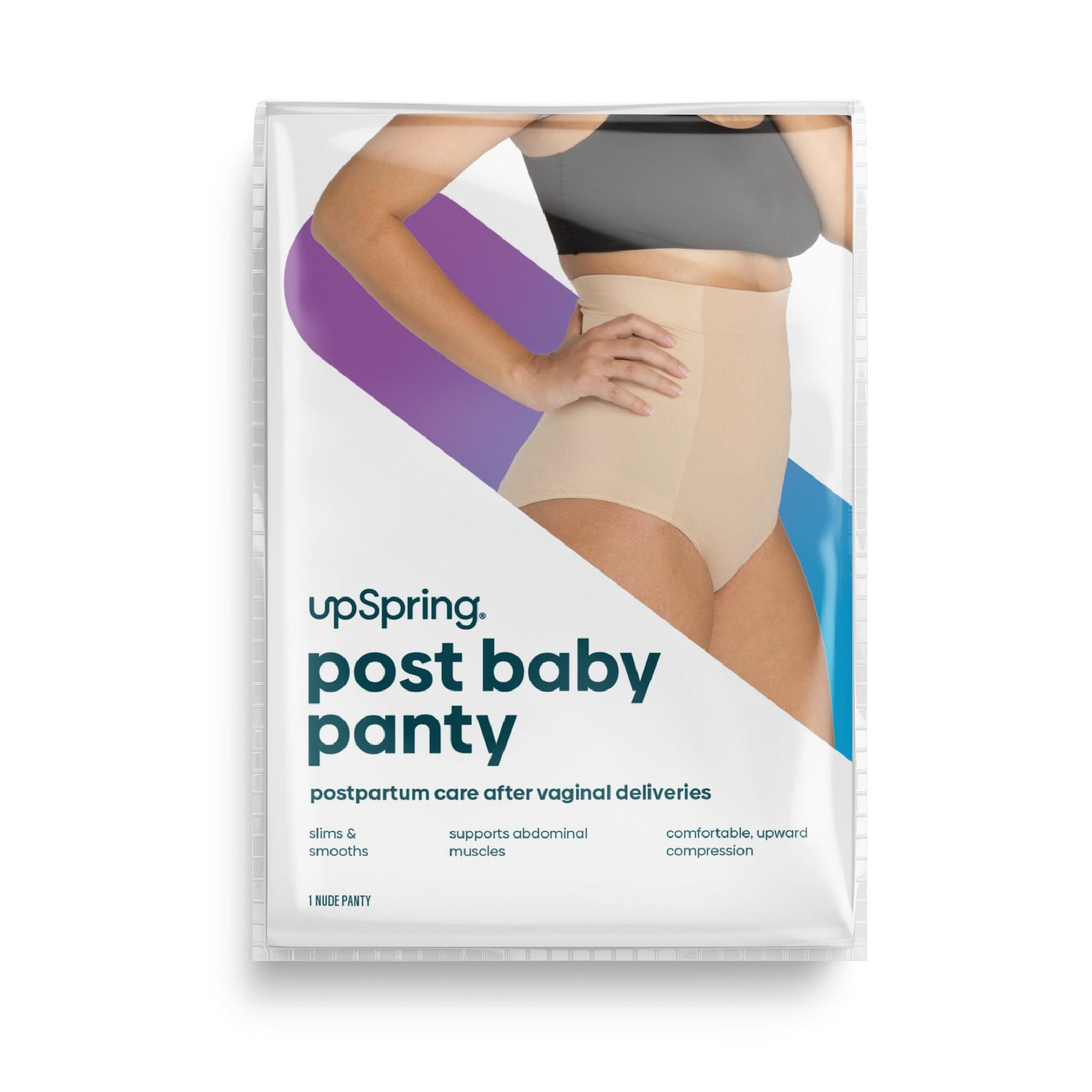 Upspring Post Baby Panty, High Waist Postpartum Compression