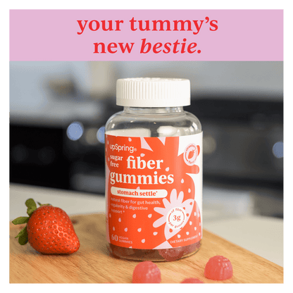 UpSpring Stomach Settle® Sugar Free Fiber Gummies