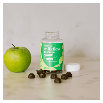 Milkflow Moringa Lactation Gummies Green Apple Flavor