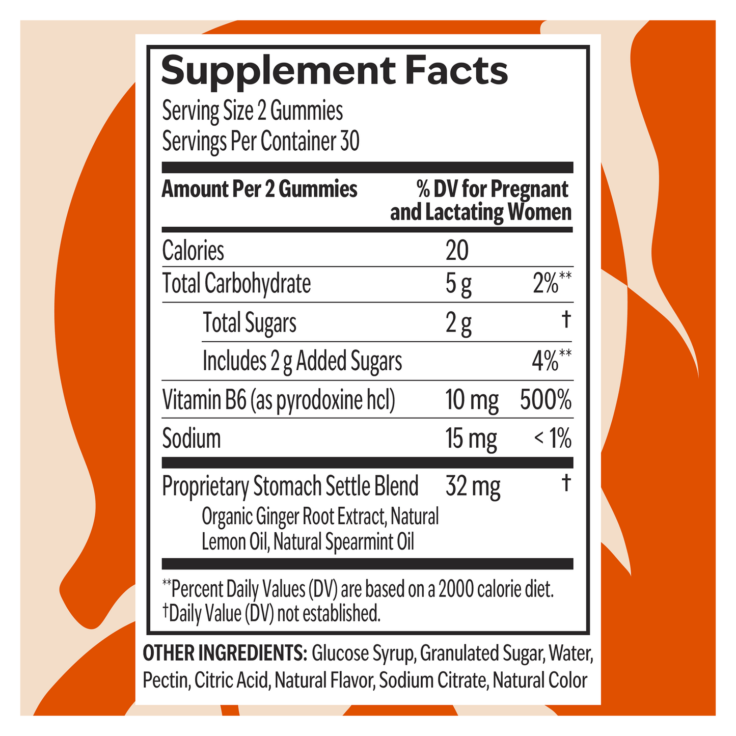 UpSpring Stomach Settle® Morning Sickness Gummies