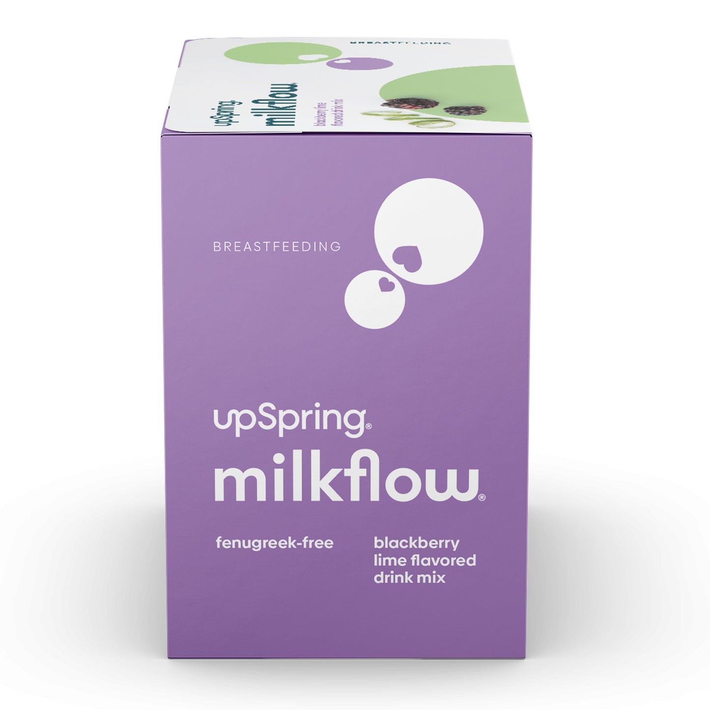 Milkflow® Fenugreek-Free Breastfeeding Supplement - Blackberry Lime Drink Mix - 16 ct